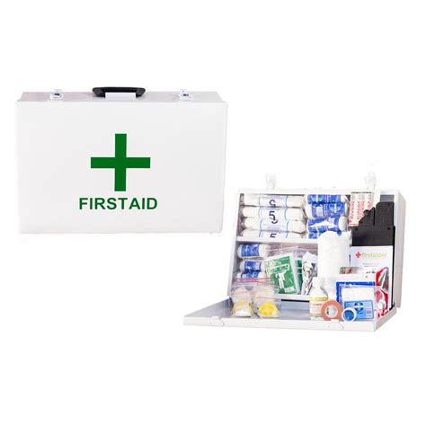 first aid metal storage box|government regulation first aid kit.